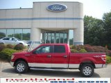 2010 Red Candy Metallic Ford F150 FX4 SuperCrew 4x4 #32681875