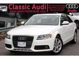 2010 Ibis White Audi A4 2.0T quattro Sedan #32682782