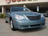 2009 Clearwater Blue Pearl Chrysler Sebring LX Convertible #32682854
