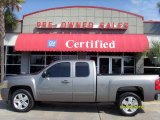 2008 Graystone Metallic Chevrolet Silverado 1500 LT Extended Cab #32682003