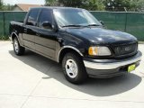 2001 Black Ford F150 XLT SuperCrew #32682419