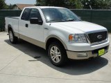 2005 Oxford White Ford F150 Lariat SuperCab #32682424