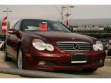 2002 Bordeaux Red Metallic Mercedes-Benz C 230 Kompressor Coupe #3272563