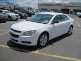 2010 Summit White Chevrolet Malibu LS Sedan #32808403