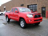 2008 Radiant Red Toyota Tacoma V6 TRD Sport Access Cab 4x4 #32807991