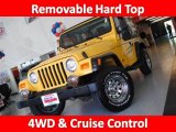 2000 Solar Yellow Jeep Wrangler SE 4x4 #32808157