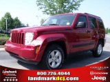 2010 Inferno Red Crystal Pearl Jeep Liberty Sport #32846506
