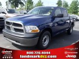 2010 Deep Water Blue Pearl Dodge Ram 1500 ST Crew Cab #32855922