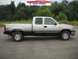 2004 Silver Birch Metallic Chevrolet Silverado 1500 Z71 Extended Cab 4x4 #32856259