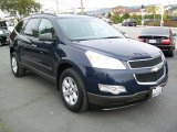 2009 Dark Blue Metallic Chevrolet Traverse LS AWD #32856468