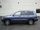 2006 Bluestone Metallic Toyota Highlander V6 4WD #32856492