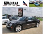 Brilliant Black Crystal Pearl Chrysler 300 in 2008