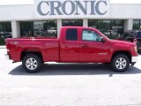 2010 Fire Red GMC Sierra 1500 SLE Extended Cab #32898473