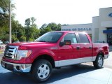 2010 Red Candy Metallic Ford F150 XLT SuperCrew #32945014