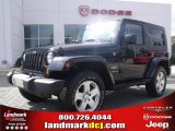 2010 Black Jeep Wrangler Sahara 4x4 #32965835