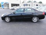 2007 Nighthawk Black Pearl Honda Accord EX Sedan #32966474