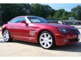 2004 Blaze Red Crystal Pearl Chrysler Crossfire Limited Coupe #32966494