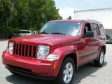 2009 Red Rock Crystal Pearl Jeep Liberty Sport #32966601