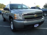 2008 Graystone Metallic Chevrolet Silverado 1500 LT Extended Cab 4x4 #32966603