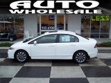 2009 Taffeta White Honda Civic EX Sedan #32966184