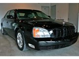 2002 Sable Black Cadillac DeVille Sedan #32966766