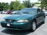 2001 Dark Highland Green Ford Mustang V6 Coupe #33081169