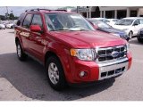2010 Sangria Red Metallic Ford Escape Limited V6 4WD #33081400