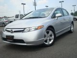 2007 Alabaster Silver Metallic Honda Civic EX Sedan #33081186