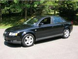 2004 Brilliant Black Audi A4 1.8T quattro Sedan #33081718