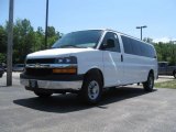 2010 Summit White Chevrolet Express LT 3500 Extended Passenger Van #33081748