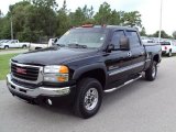 2006 Onyx Black GMC Sierra 2500HD SLT Crew Cab 4x4 #33081847