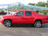 2007 Victory Red Chevrolet Avalanche LTZ #33081876