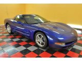 2003 Electron Blue Metallic Chevrolet Corvette Coupe #33081586
