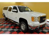 2008 Summit White GMC Sierra 2500HD SLT Crew Cab 4x4 #33081590