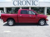 2010 Inferno Red Crystal Pearl Dodge Ram 1500 SLT Crew Cab #33081343