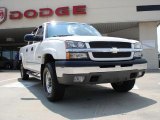 2003 Summit White Chevrolet Silverado 1500 LS Crew Cab 4x4 #33146616