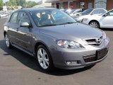 2007 Galaxy Gray Mica Mazda MAZDA3 s Grand Touring Hatchback #33146622