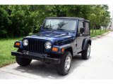 2003 Patriot Blue Jeep Wrangler X 4x4 #33189199