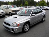 2002 Platinum Silver Metallic Subaru Impreza WRX Sedan #33189455