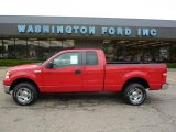 2007 Bright Red Ford F150 XLT SuperCab 4x4 #33189300