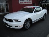 2010 Performance White Ford Mustang V6 Premium Coupe #33189332