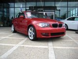 2008 Sedona Red Metallic BMW 1 Series 128i Coupe #33189131
