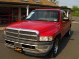 1996 Flame Red Dodge Ram 1500 ST Extended Cab #33189654
