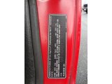 1981 Porsche 911 SC Targa Info Tag