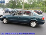 1996 Dark Green Pearl Metallic Honda Civic EX Sedan #33236126