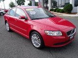 2010 Passion Red Volvo S40 2.4i #33236982