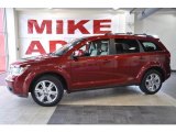 2010 Inferno Red Crystal Pearl Coat Dodge Journey SXT #33236438
