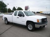 2008 Summit White GMC Sierra 1500 Extended Cab 4x4 #33236182