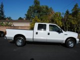 2007 Oxford White Clearcoat Ford F250 Super Duty XLT Crew Cab #33237070