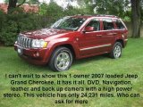 2007 Red Rock Crystal Pearl Jeep Grand Cherokee Overland 4x4 #33237088